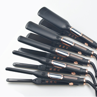 Chauffe-rapide professionnel pour salon MCH 500 ° Lisseur à cheveux en titane F pour traitement à la kératine brésilienne, logo personnalisé