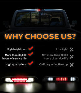 Conjunto de Luz de Freno Trasera LED Morsun para <span class=keywords><strong>Ford</strong></span> F150 1994-1996, Reemplazo de Tercera Luz de Freno, Accesorios para <span class=keywords><strong>Bronco</strong></span> - Product Image 5