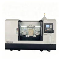 Tour à double broche CNC SLC160/880, tour à métaux automatique à double tête