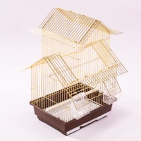 Cage à oiseaux pliable sur mesure, en fil métallique durable, pour usage intérieur et extérieur, pour animaux de compagnie.