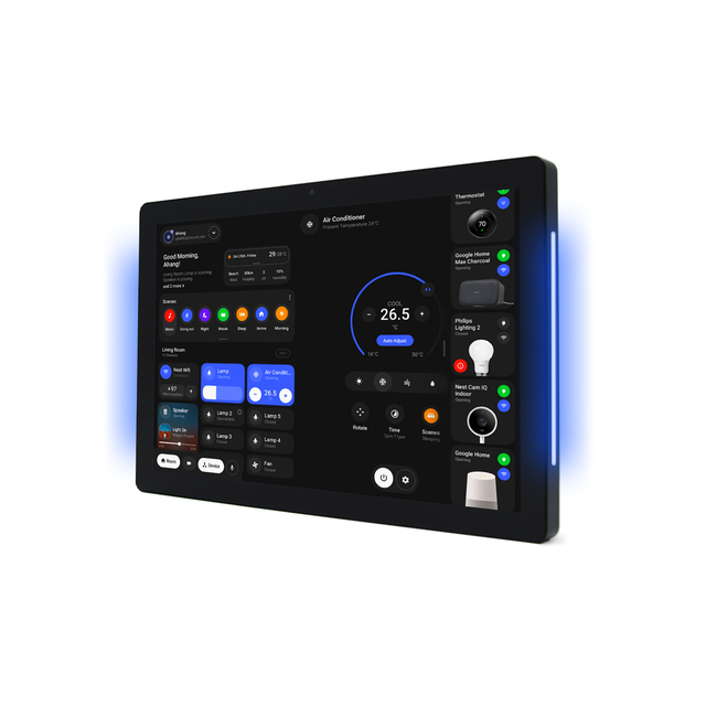 Smart Home Control Panel Android Tablet Wall Mount 8/10.1" PX30 2+32GB POE RS485 Rugged Touch Screen