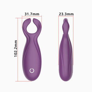 เครื่องนวดกระตุ้นหัวนมสำหรับผู้หญิง ของเล่นไฟฟ้า ชาร์จผ่าน USB กันน้ำ ปรับความเร็วได้หลายระดับ พร้อ<span class=keywords><strong>ม</strong></span>ระบบสั่นและเลีย - Product Image 5