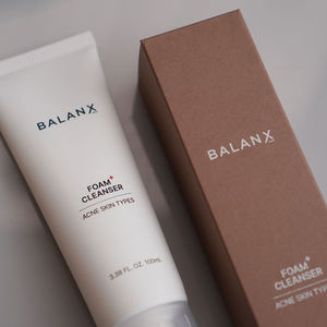 บาลันซ์ โฟมล้างหน้าสูตรวีแกนจากเกาหลี ทำความสะอาดผิวหน้าอย่างล้ำลึก ควบคุมสิวและจุดด่างดำ ผลิตภัณฑ์ดูแลผิว 100 มล. - Product Image 3