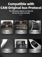 Unidad Principal para Auto BMW F20 F30 con Sistema Linux, Pantalla Táctil de 10.25'', Compatible con WIFI, BT, GPS, CarPlay, Android Auto, HiCar, Reproductor Estéreo