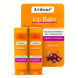 Bálsamo labial de etiqueta privada con logotipo personalizado, brillo labial orgánico, bálsamo labial vegano, bálsamo labial redondo cremoso hidratante de larga duración - Product Image 4