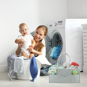 Cảm Thấy Bé Tã <span class=keywords><strong>Caddy</strong></span> <span class=keywords><strong>Organizer</strong></span> Với Xử Lý Tã Tổ Chức Để Thay Đổi Bảng Và Đi Du Lịch Giỏ Bé Cho Nurseries - Product Image 5