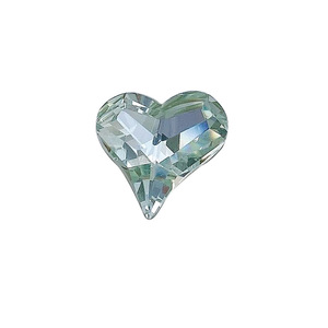 Strass en cristal K9 pour nail art, rose clair et <span class=keywords><strong>bleu</strong></span>, forme irrégulière multi-facettes, à pointe acérée, forme carrée épaisse, cœur asymétrique, style Ins - Product Image 1