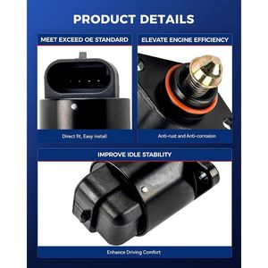 Válvula de Control de Aire en Reposo KAX CV10151 para Buick Chevy 1995-2005, Pieza de Repuesto de Metal y Plástico - Product Image 3