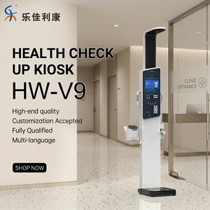 Báscula Médica/Personal Automática LEKA HW-V9 que Funciona con Monedas, Pantalla LCD, Construcción de Acero, Medición de Altura/Peso/<span class=keywords><strong>Grasa</strong></span> <span class=keywords><strong>Corporal</strong></span>/IMC, 0.1 kg, OEM - Product Image 2