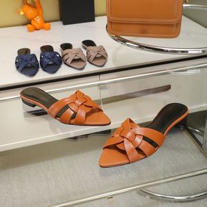 Escarpins légers en toile à talons fins et plateforme, élégants et tendance, pour femme, avec bout fermé, style créateur, haute qualité, pour l'été - Product Image 1