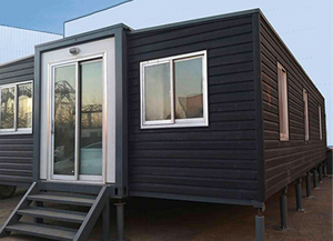 Chất lượng cao 40ft mở rộng container nhà Tiny thép biệt thự sẵn sàng tàu-cho văn phòng khách sạn nhà máy trực tiếp bánh sandwich Panel chất liệu - Product Image 3