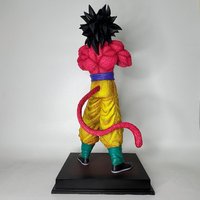 Figurines d'action en PVC en gros, Cloud Trace Félicitations Prospérité 2% Super Quatre Goku Modèle Statue Anime Décoration de bureau