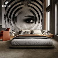 Mobilier italien Design moderne, chaise de loisirs en bois à dossier haut, chaise de chambre à coucher d'hôtel