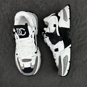 Baskets Homme Style Rétro Dolcegabbana D Respirantes Confortables en Maille PU Décontractées à Lacets pour la Course et l'Augmentation de la Taille - Product Image 5