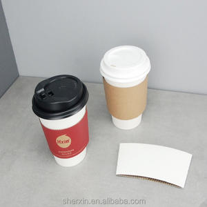 ผู้ผลิตปลอกหุ้มแก้วกาแฟกระดาษคราฟท์แบบใช้แล้วทิ้ง พิมพ์ลายตามสั่ง - Product Image 5