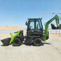 Pengiriman Cepat Loader Diesel Euro 5 2.8Ton 3ton CE EPA Wheel Telescopic Boom Loader Multi Fungsi Loader Backhoe untuk Dijual