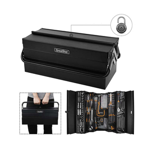 Kit d'outils à main pour la maison GreatStar en métal personnalisé, 183 pièces, ensemble de réparation de vélo, garantie limitée - Product Image 6