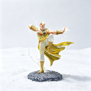 Figura de Dios del Rayo Poderoso de Anime, Estatua de Guerrero del Trueno de la Mitología Griega, Decoración de Escritorio para el Hogar, Regalo Artístico - Product Image 2