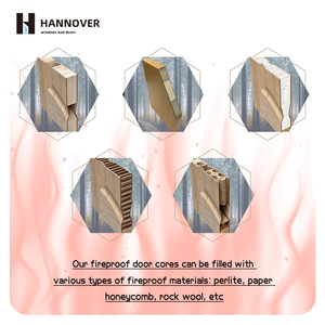 HANNOVER Porte en bois massif acoustique de qualité supérieure Porte intérieure en bois à isolation thermique Séparateur de pièce d'entrée silencieux et durable - Product Image 2