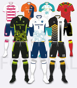 Jaket Sepak Bola Pria Berkualitas Tinggi Bahan Mesh Cepat Kering Bernapas Dewasa Anak-anak Seragam Latihan Pertandingan Tim Kerah Tegak Polos - Product Image 6