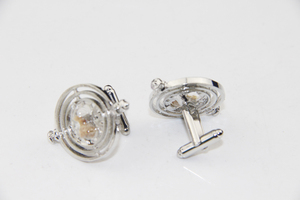 Boutons <span class=keywords><strong>de</strong></span> manchette ZRM Fashion Movie Charm Potter Time Turner <span class=keywords><strong>Hermione</strong></span> <span class=keywords><strong>Granger</strong></span> en alliage <span class=keywords><strong>de</strong></span> zinc triangulaires rotatifs pour bijoux masculins - Anniversaire - Product Image 5