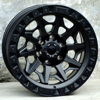 Jantes en aluminium tout-terrain MOJIO 16 17 18 pouces 6061 en alliage forgé pour SUV, camion, légères, pour boue, sable, roche