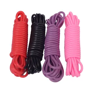Fetish pleasure play silicone bondage cord rope/handcuffs bdsm bondage restraint sex toy for women
