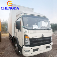 Camionnette Sinotruck d'occasion, neuve, de marque, en vente flash, 1 à 10 tonnes, camionnette à plateau, Howo 4x2, 6 roues, camion léger à plateau