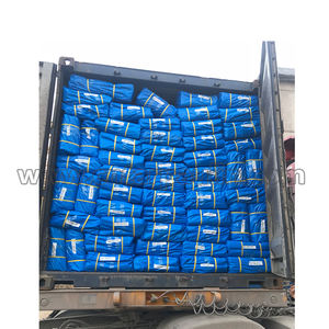 Bâche PE 90g 120g <span class=keywords><strong>130g</strong></span> usine bâche bleue/grise/orange argentée - Product Image 4