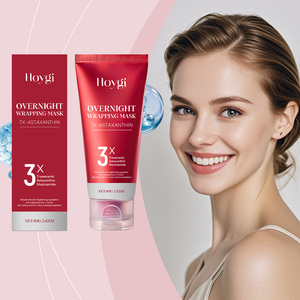 Nouveau masque enveloppant de nuit à l'astaxanthine, rajeunissement, éclaircissement, unifie le teint, hydrate en profondeur, masque facial peel-off de nuit - Product Image 4