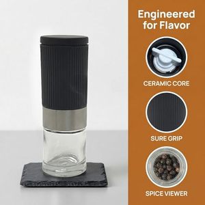 Molinos Comerciales Mini para Sal, Pimienta y Hierbas Secas para Cocina y Camping - Product Image 4