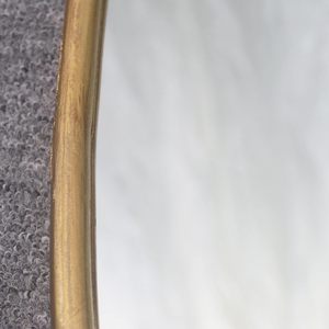 PARISLOFT grand miroir doré mural à cadre irrégulier en métal pour chambre salon entrée, ferme moderne décorative Mir - Product Image 5