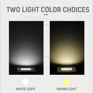 Nouvelle lampe de marche intérieure AC85-260V 3W lampe de nuit d'escalier blanc chaud/blanc froid noir/gris/blanc étanche IP65 led éclairage d'escalier - Product Image 2