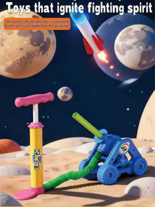 Explosives Puzzle-Raketen-Set für Draußen mit Luftpumpe und Abschussvorrichtung - Kinderspielzeug - Product Image 4