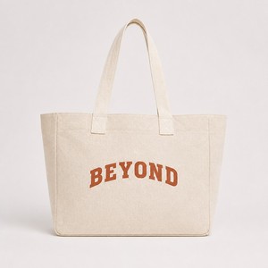 <b>Canvas</b> <b>Tote</b> Bag Heavyweight Cotton Oversized Reusable Shoulder Shopping Bag with Pockets for Women Grocery Beach Travel Work - Product Image 3