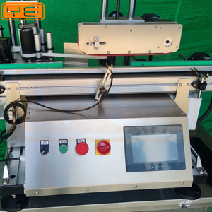 Hoàn toàn tự động máy tính để bàn in ấn phẳng nhãn chai Máy bôi chai vuông Nhãn dán nhãn máy - Product Image 4