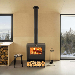 Notre poêle est doté de portes sécurisées et d'un design stable pour votre tranquillité d'esprit - Product Image 6