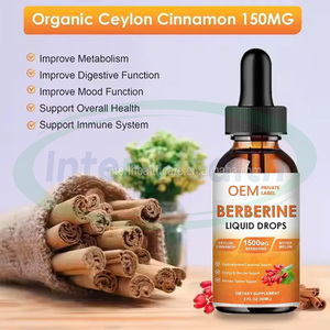 아우스레손 OEM 리포좀 베르베린 Hcl 액상 60ml 피부 영양제 리포좀 베르베린 드롭스 면역, 소화 및 심장 건강에 도움 - Product Image 4