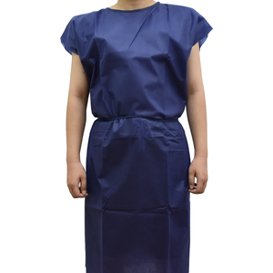 Nouvelle blouse de patient antistatique jetable élégante avec du sang d'alcool et répulsif liquide certifié CE pour une utilisation à l'hôpital - Product Image 1