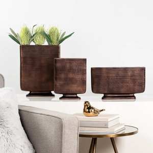 Vaisselle unique en aluminium de vente chaude Vases à fleurs pour le salon Meilleure vente Vase à fleurs en aluminium pour la décoration du salon - Product Image 2