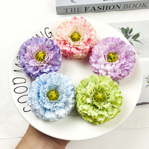 Fleur de lotus artificielle de 7 cm pour coiffure, décoration de mariage, accessoire capillaire, kit de matériel de bricolage - Product Image 3