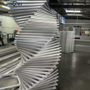 Đôi tráng men điện tự động cửa sổ Trần Hợp kim nhôm khung Swing điều khiển từ xa louver mái cửa sổ Trần truy cập nở - Product Image 5