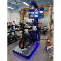 Nouvelle Machine de jeu virtuelle dynamique 9d Vr à pièces Vélo Vr électrique avec simulateur de vélo Vr d'exercice de forme physique