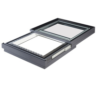 Fenêtre de toit coulissante automatique électrique DTOP en aluminium, auvent de toit vitré pour maison