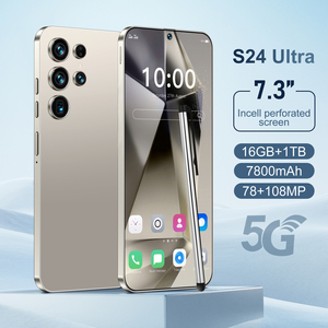 S24 siêu 5g điện thoại di động siêu AMOLED LCD hiển thị với khung LTE di động Tiếng Anh ngôn ngữ điều hành - Product Image 2