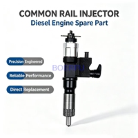 Inyector Common Rail 100% Nuevo de Alta Calidad 8-97609788-3 8976097883 8976097880 para Motor Isuzu 4HK1 Hitachi ZX200