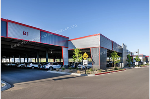 प्रीफैब्रिकेटेड इमारतों का गोदाम प्रीफैब्रिकेटेड स्टील स्ट्रक्चर वेयरहाउस का गोदाम कैनाडा अनुमोदन से होता है - Product Image 3