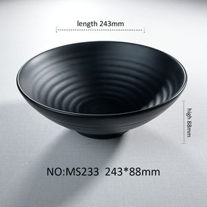 Производитель, Небьющийся рамен, матовая дешевая чаша для лапши, меламиновая чаша для ресторана с палочками и ложками - Product Image 6