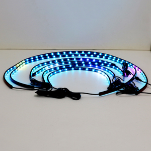 Водонепроницаемые цветные светящиеся полосы с беспроводным управлением приложением светодиодные комплекты - Product Image 4