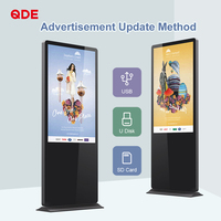 Pantalla Táctil Interactiva para Interiores y Exteriores de 43'', 49'' y 55'', Kiosco Publicitario LCD de Alta Definición, Pantalla Digital